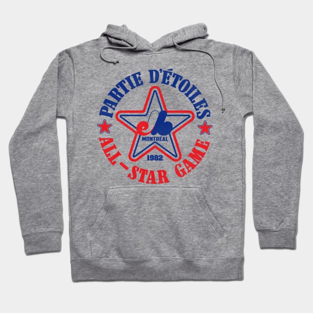 Defunct 80s Montreal Baseball All Star Hoodie by Defunctland